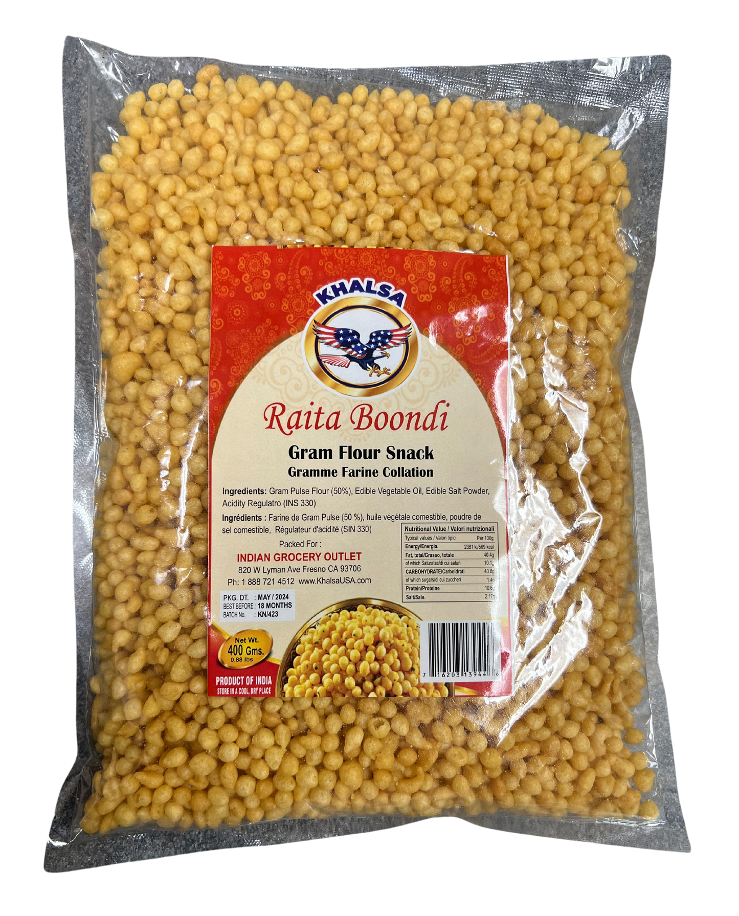 KHALSA RAITA BOONDI