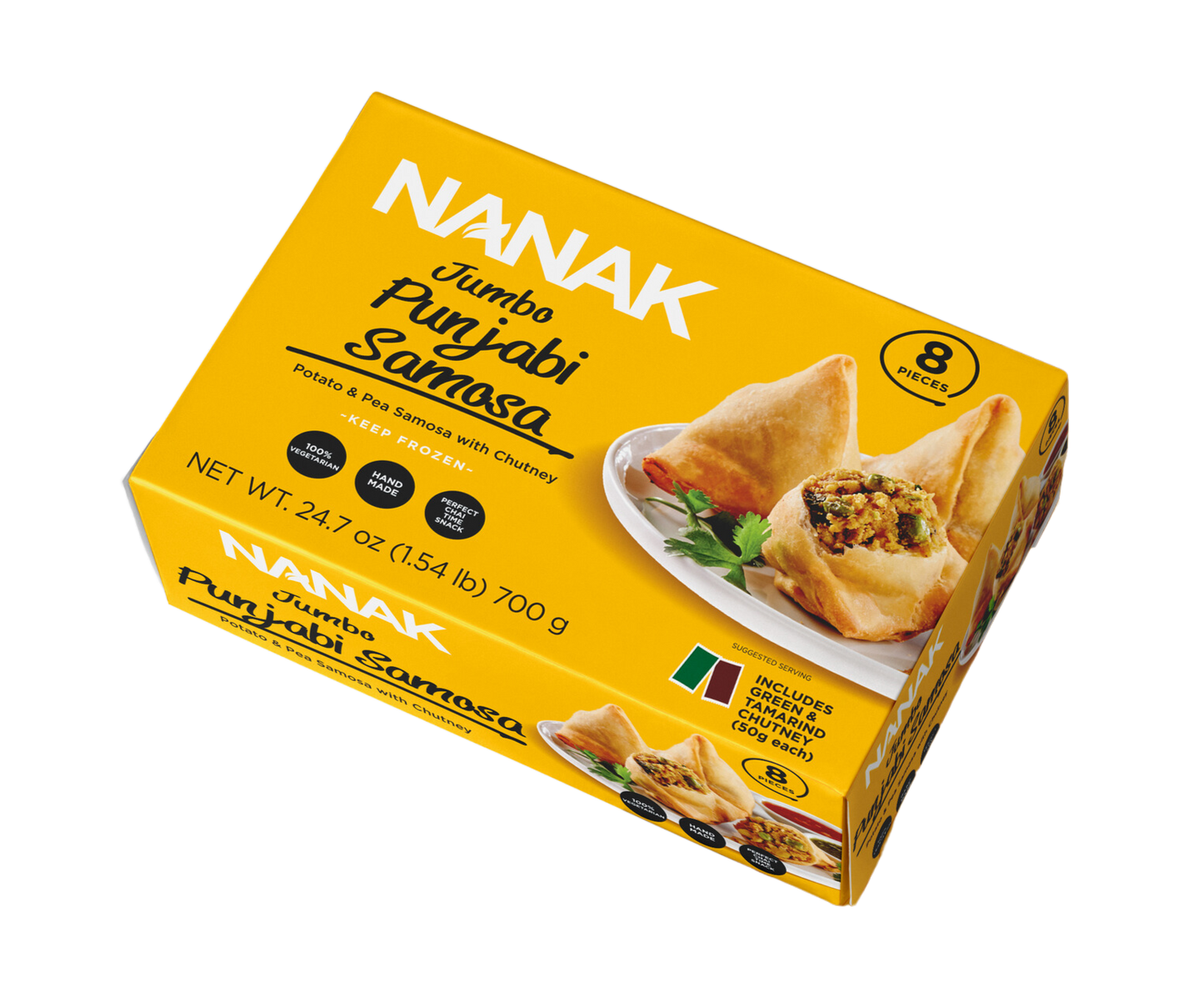 NANAK JUMBO PUNJABI SAMOSA (8 PIECES)