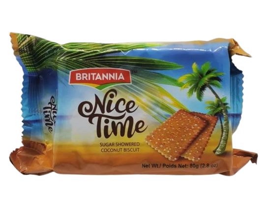 BRITANNIA NICE TIME COCONUT COOKIES