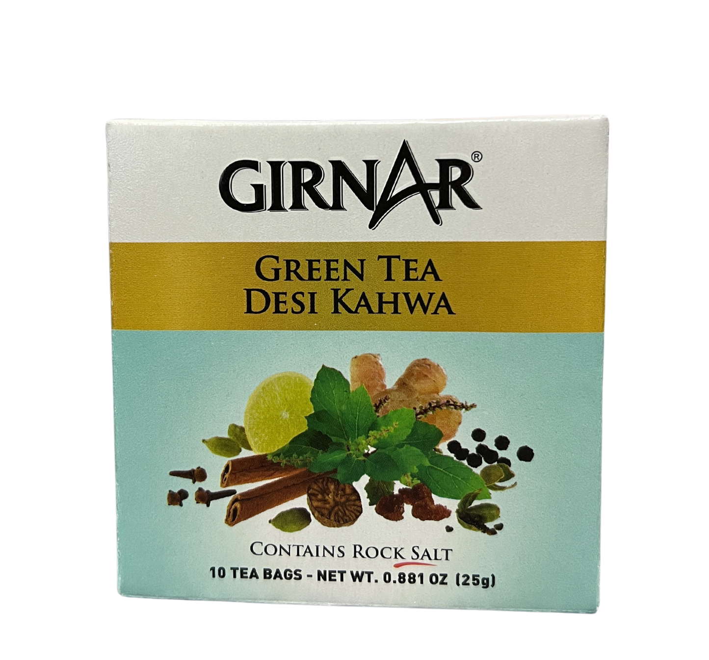 GIRNAR GREEN TEA DESI KAHWA