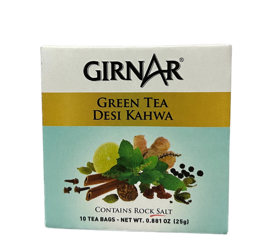 GIRNAR GREEN TEA DESI KAHWA