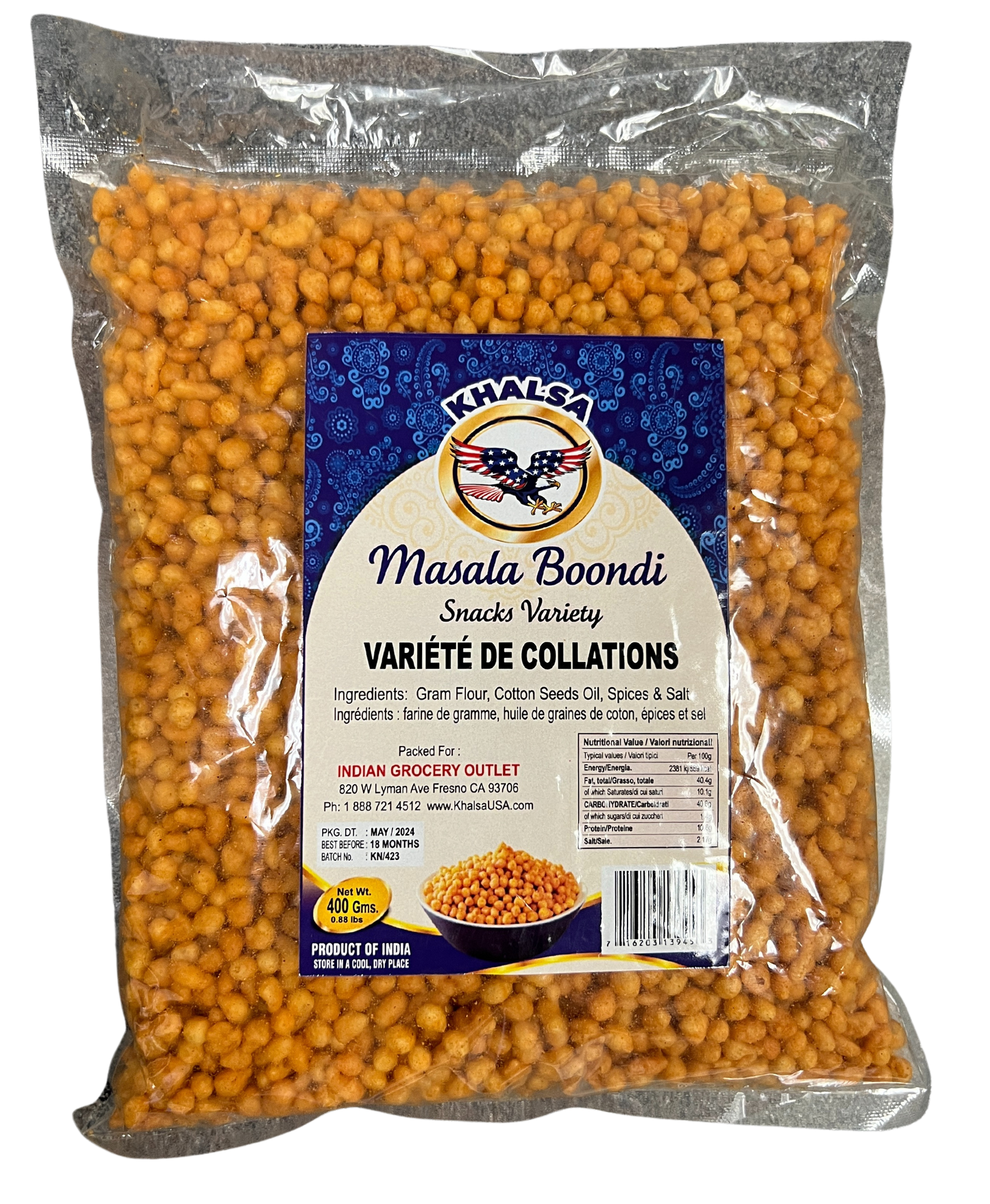 KHALSA MASALA BOONDI
