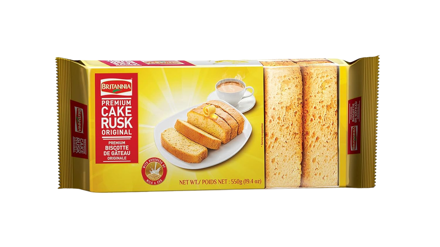 BRITANNIA CAKE RUSK 550g