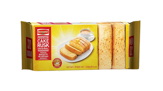 BRITANNIA CAKE RUSK 550g