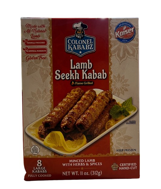 COLONEL KABABZ LAMB SEEKH KABAB