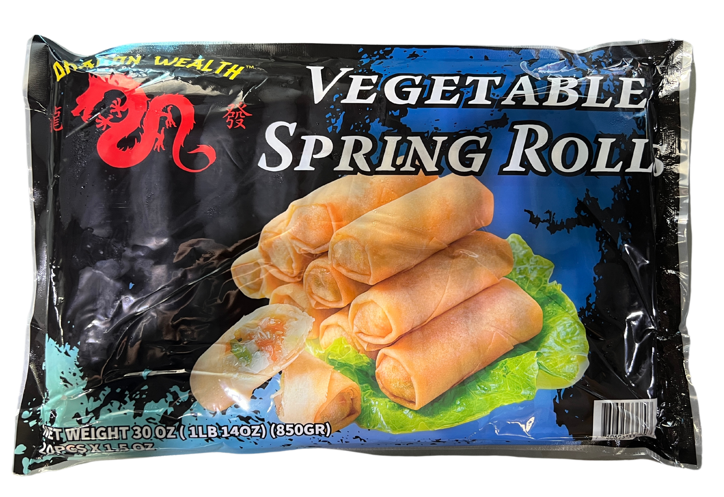 DRAGON WEALTH VEGETABLE SPRING ROLL