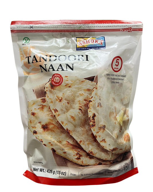 ASHOKA TANDOORI NAAN 426g (5 PIECES)