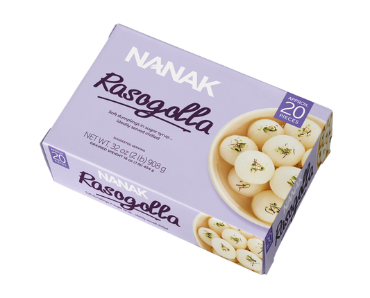 NANAK RASOGOLLA 908g (20 PIECES)
