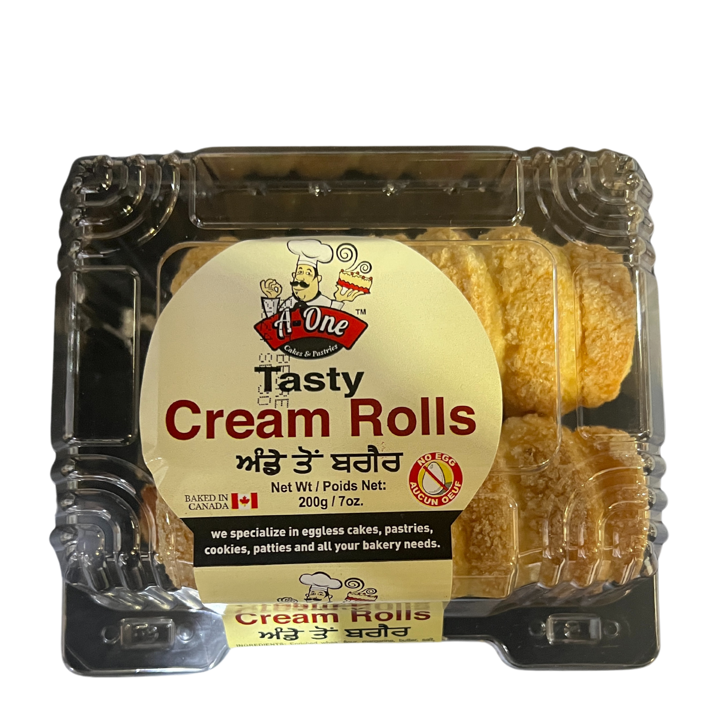 A-ONE TASTY CREAM ROLLS 200g