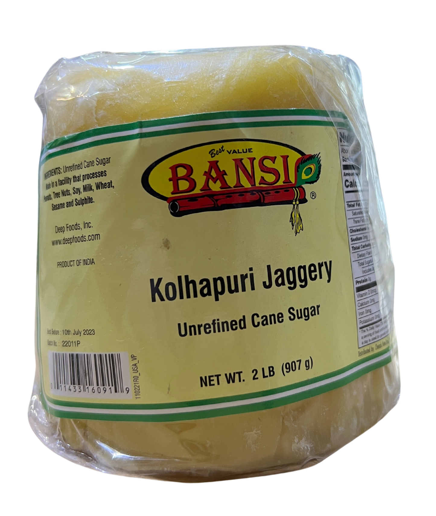BANSI KOLHAPURI JAGGERY 2LB