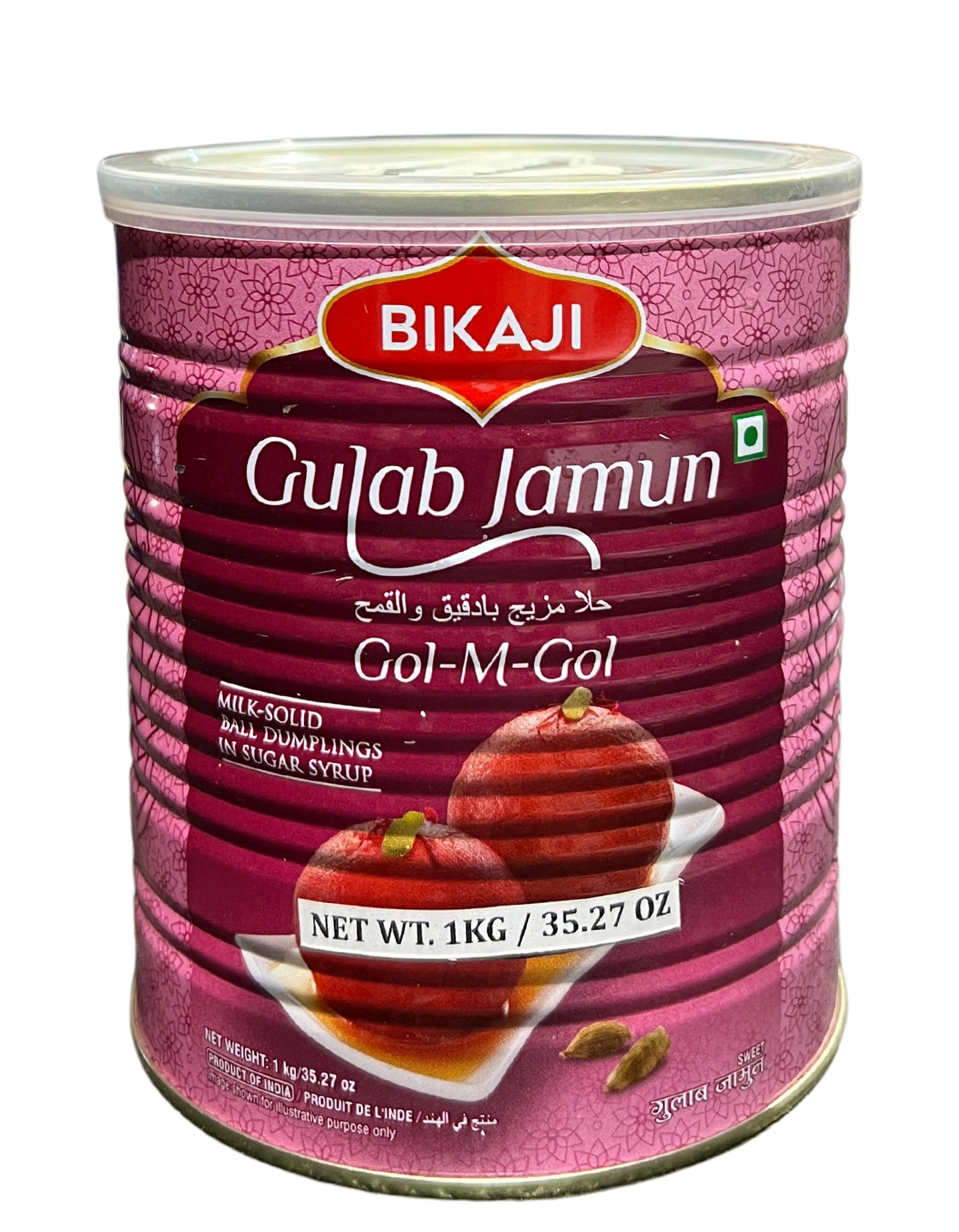 BIKAJI GULAB JAMUN 1kg (CAN)