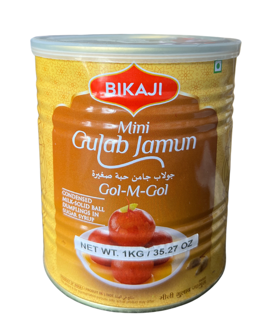 BIKAJI MINI GULAB JAMUN 1kg (CAN)