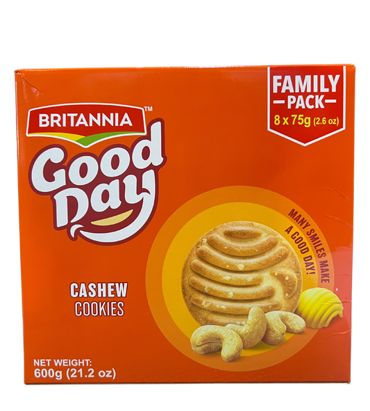 BRITANNIA GOODDAY CASHEW COOKIES