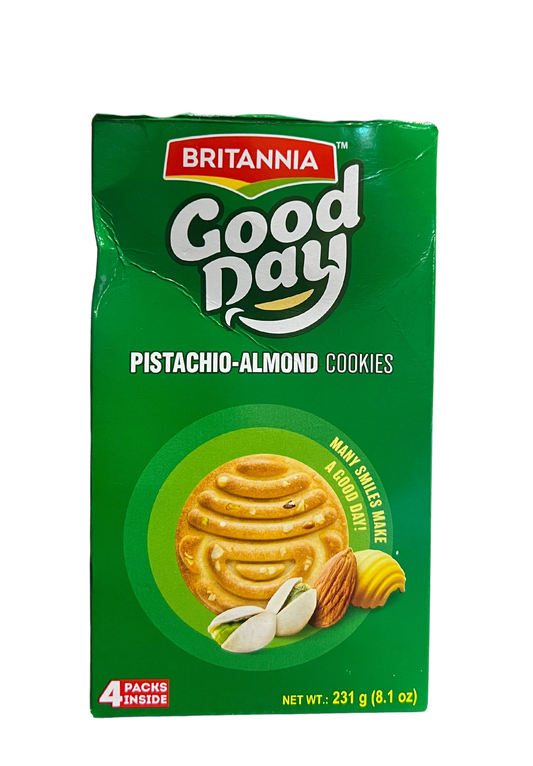 BRITANNIA GOODDAY PISTACHIO-ALMOND COOKIES