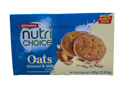 BRITANNIA NUTRI CHOICE OATS COOKIES