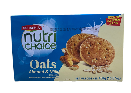 BRITANNIA NUTRI CHOICE OATS COOKIES