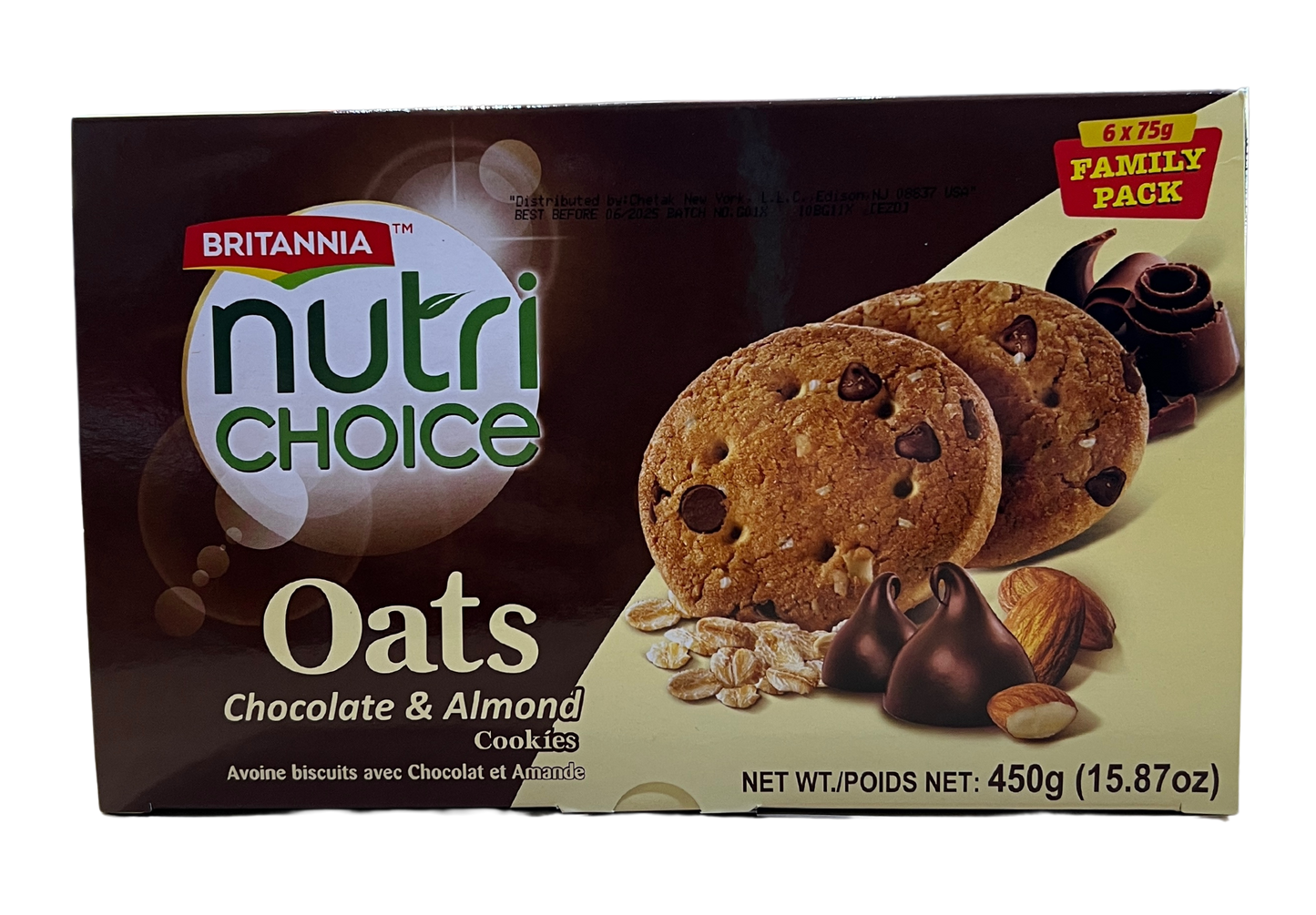 BRITANNIA NUTRI CHOICE OATS COOKIES