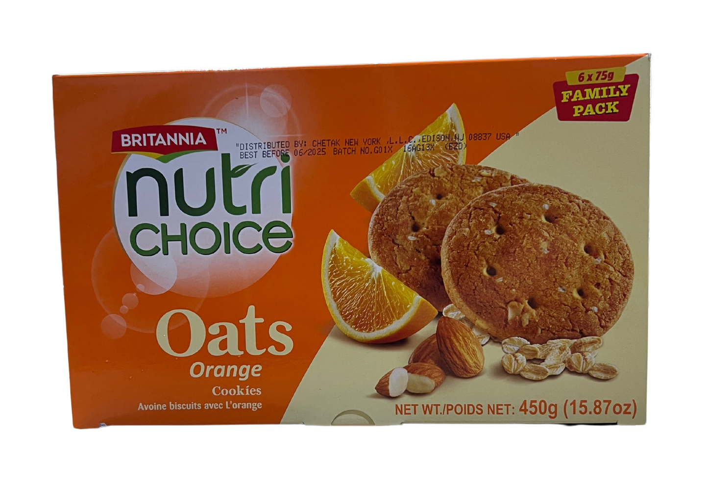 BRITANNIA NUTRI CHOICE OATS COOKIES