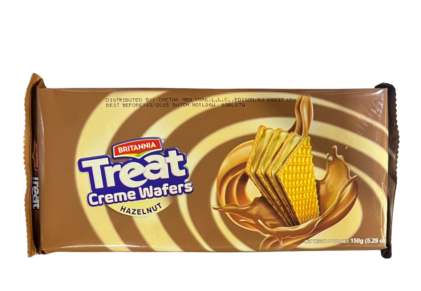 BRITANNIA TREAT CREME WAFERS