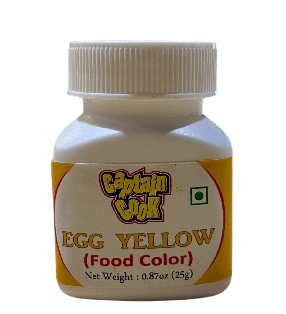 CAPTAIN COOK EGG YELLOW FOOD COLOUR 25g