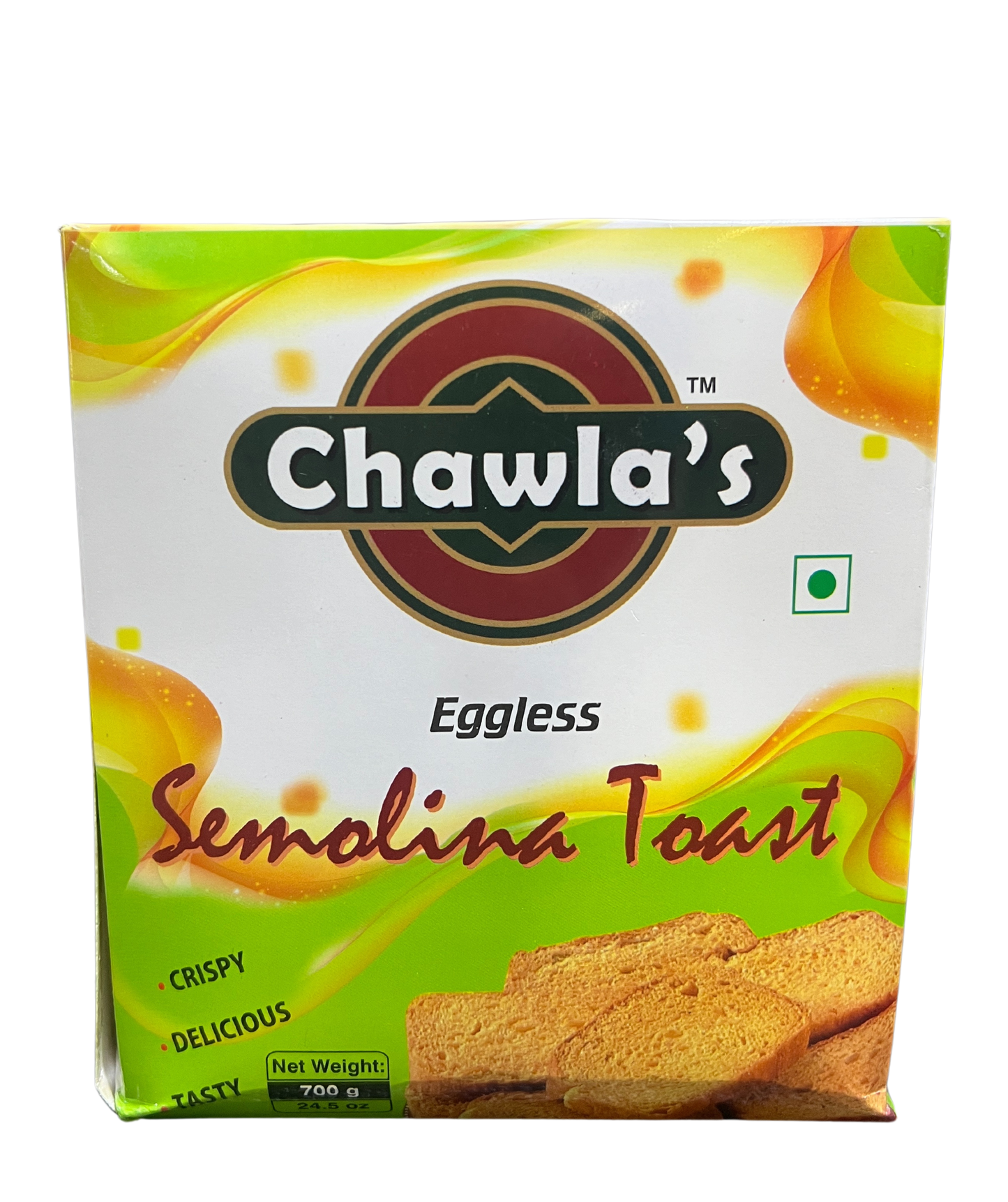 CHAWLA'S SEMOLINA TOAST EGGLESS 700g