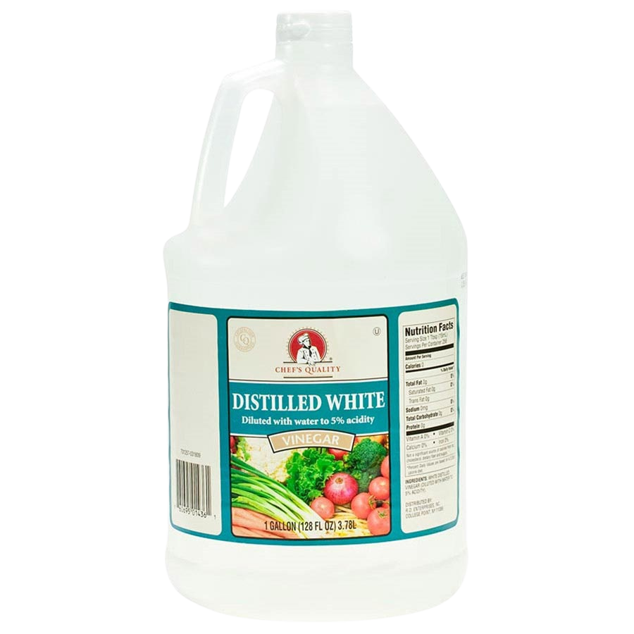 CHEF'S QUALITY DISTILLED WHITE VINEGAR 1 GALLON