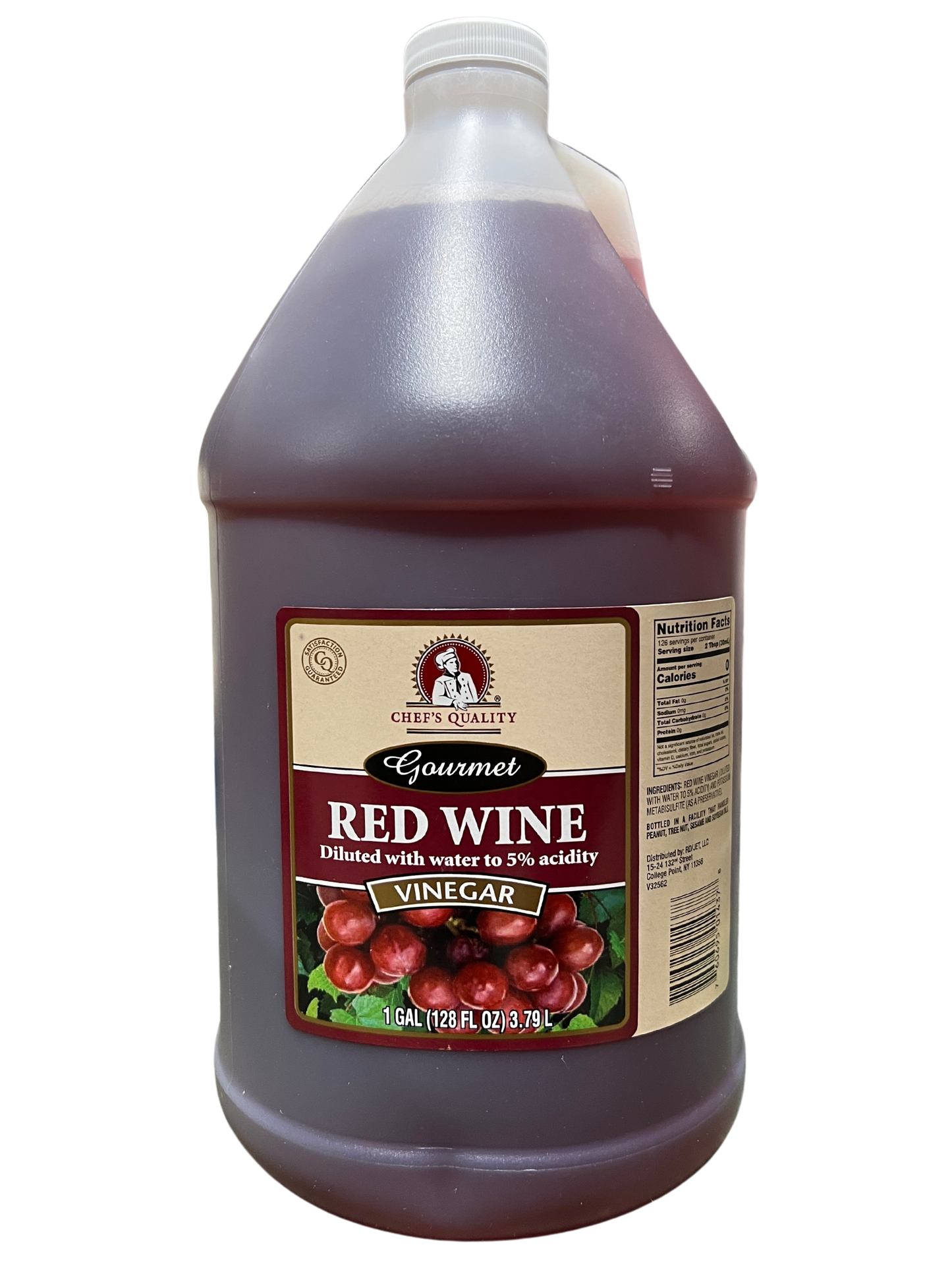 CHEF'S QUALITY RED WINE VINEGAR