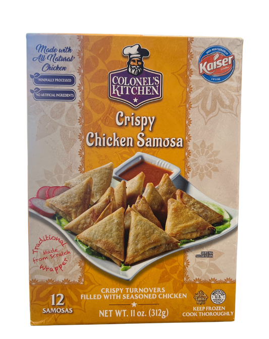 COLONEL'S KITCHEN CRISPY CHICKEN SAMOSA (12 SAMOSAS) (312g)