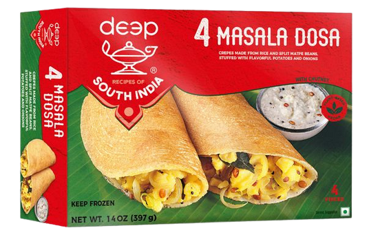 DEEP 4 MASALA DOSA 14oz