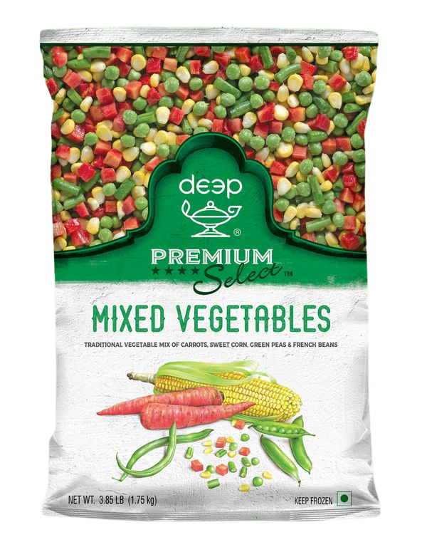 DEEP MIXED VEGETABLES 3.85LB