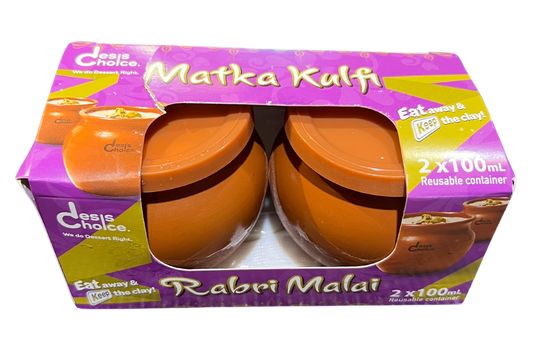 DESI CHOICE MATKA KULFI RABRI MALAI 2*100ml
