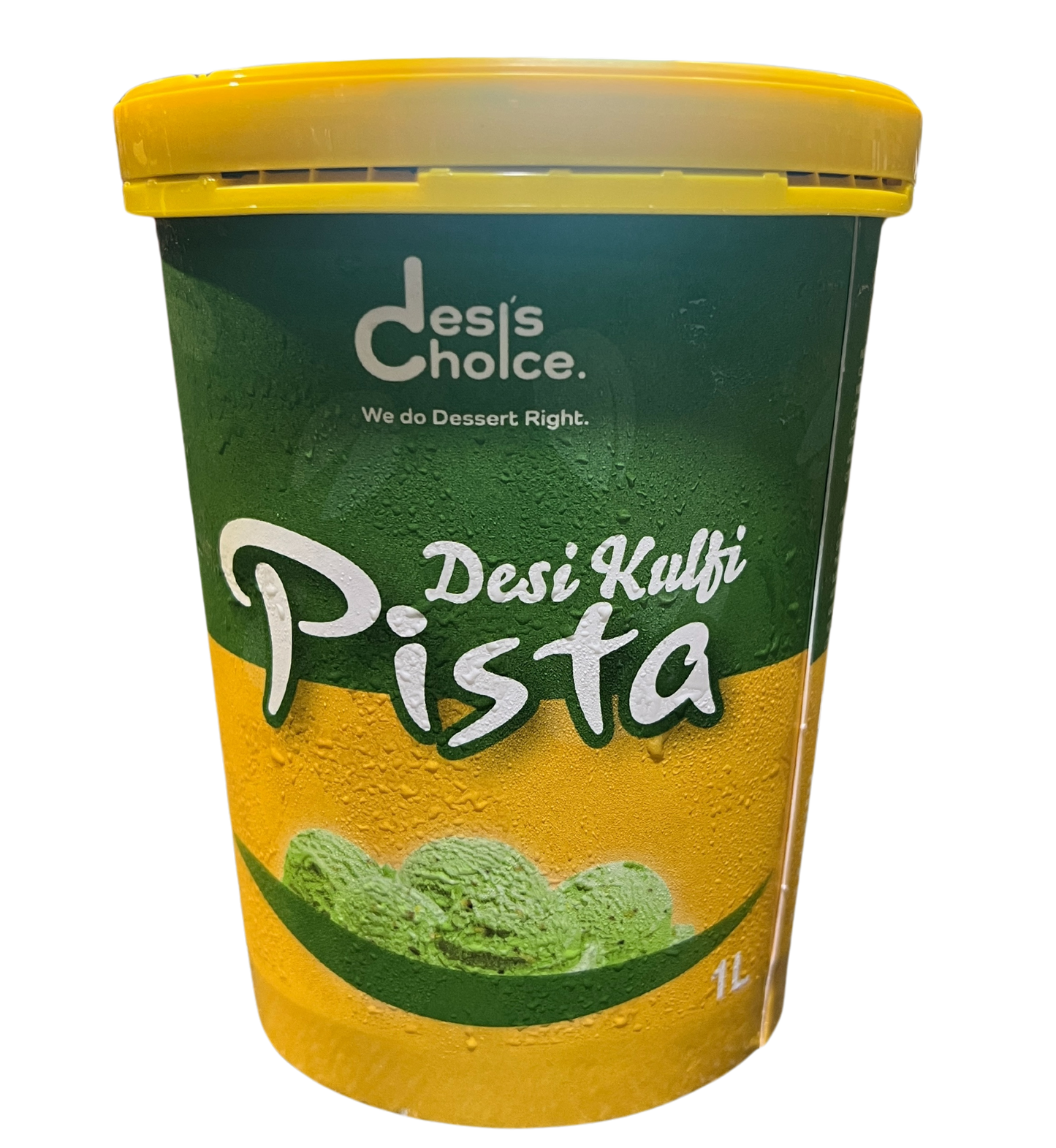 DESI KULFI PISTA 1 LITER (TUB)