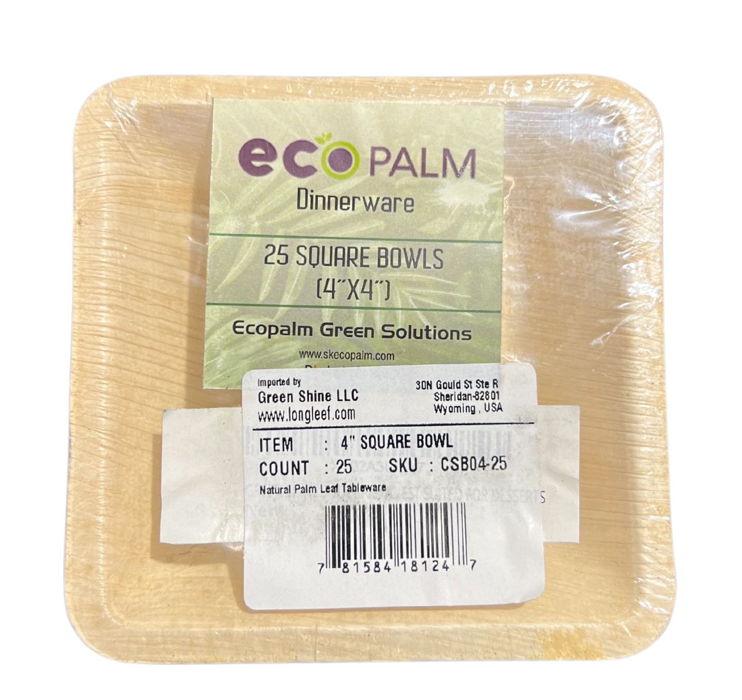 ECO PALM COMPOSTABLE BOWLS AND PLATES