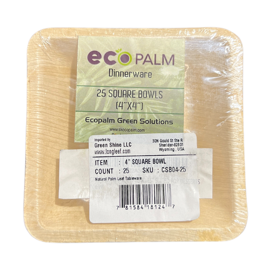 ECO PALM COMPOSTABLE BOWLS AND PLATES
