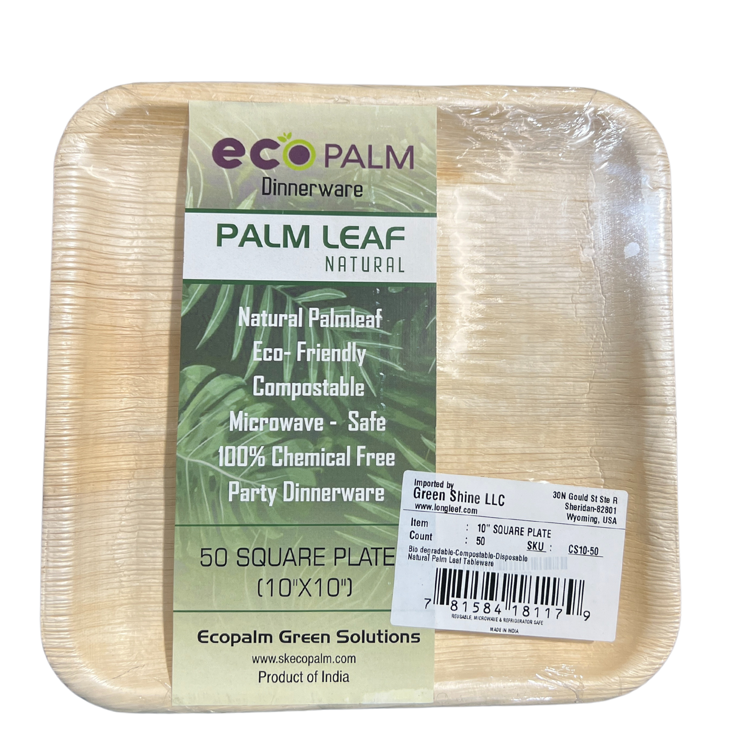 ECO PALM COMPOSTABLE BOWLS AND PLATES