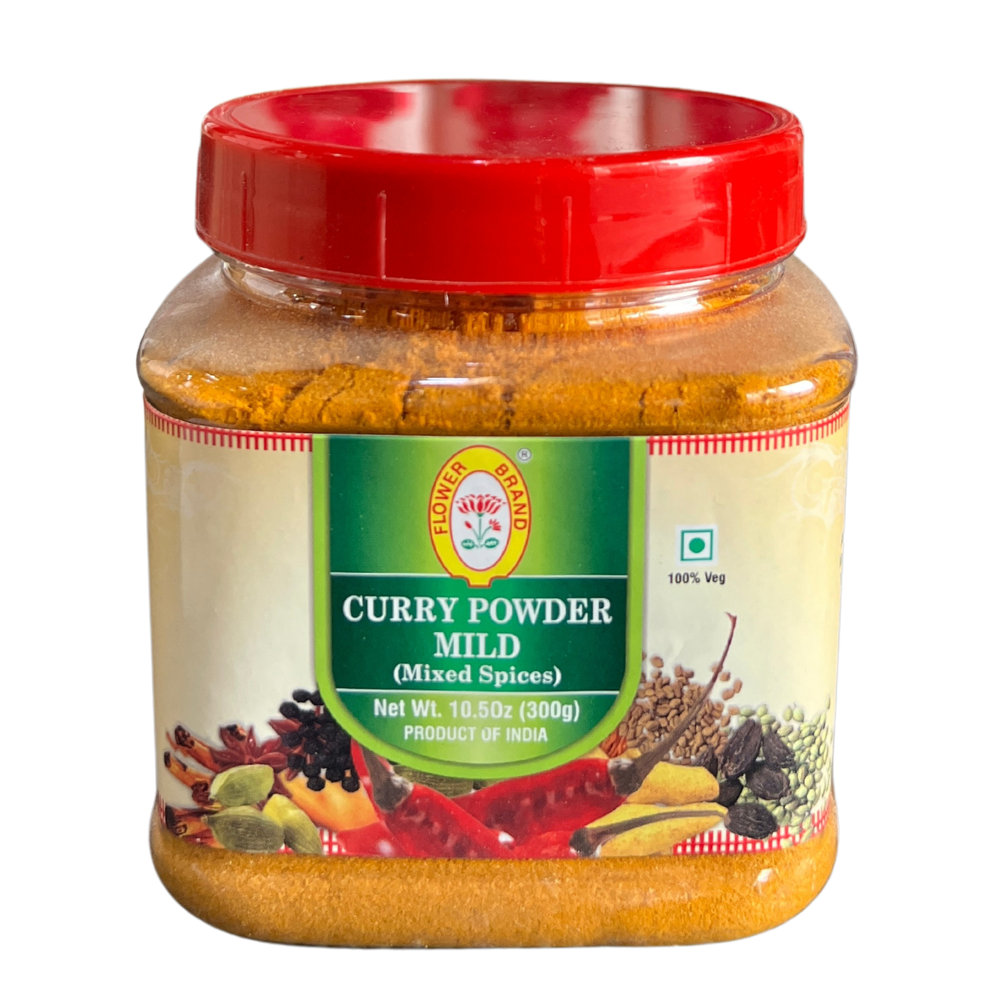 FLOWER BRAND CURRY POWDER MILD 300g