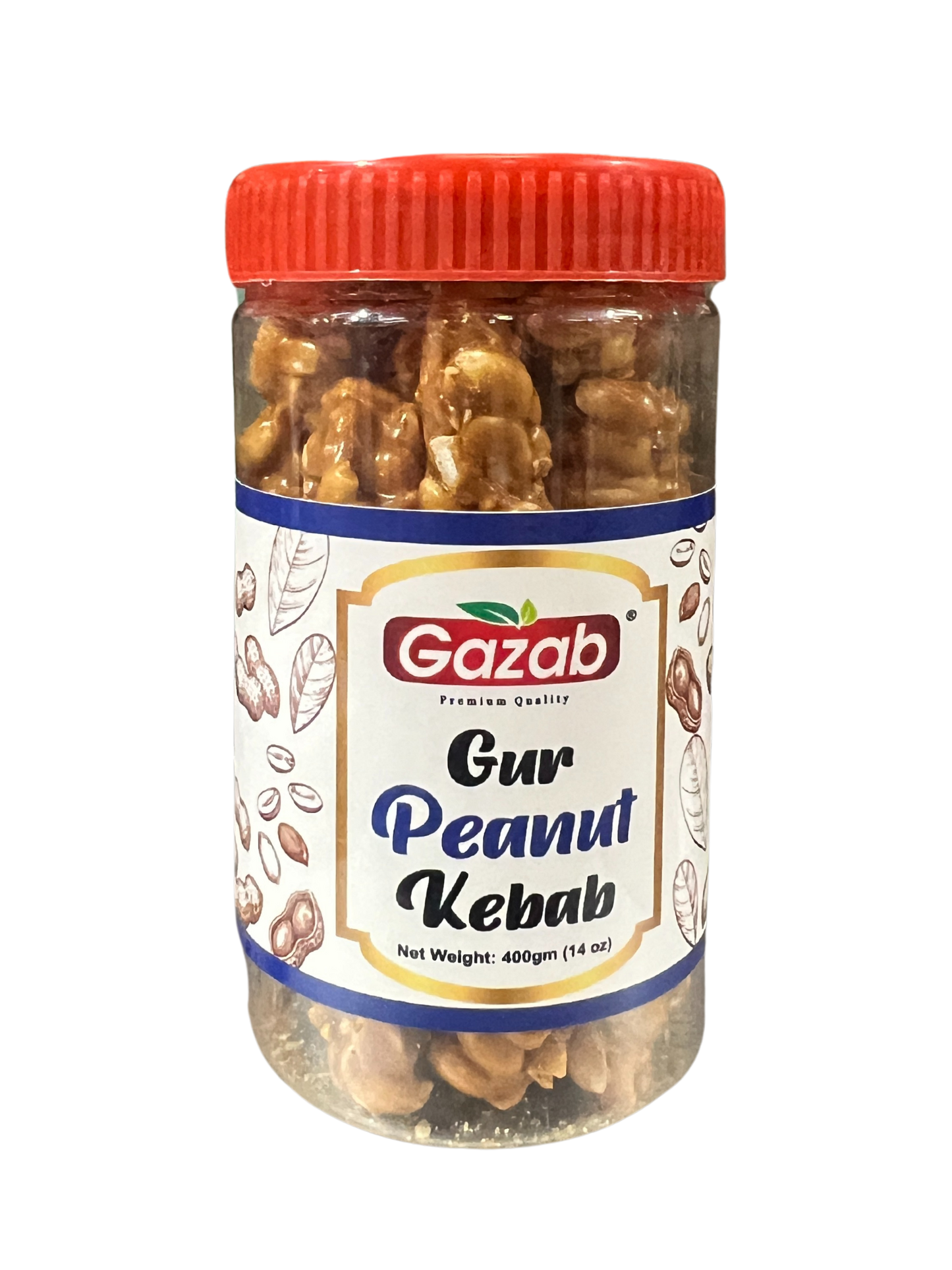 GAZAB GUR PEANUT KEBAB 400g