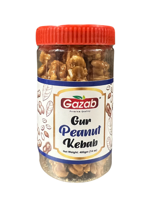GAZAB GUR PEANUT KEBAB 400g