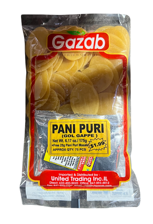 GAZAB PANI PURI (GOL GAPPE)