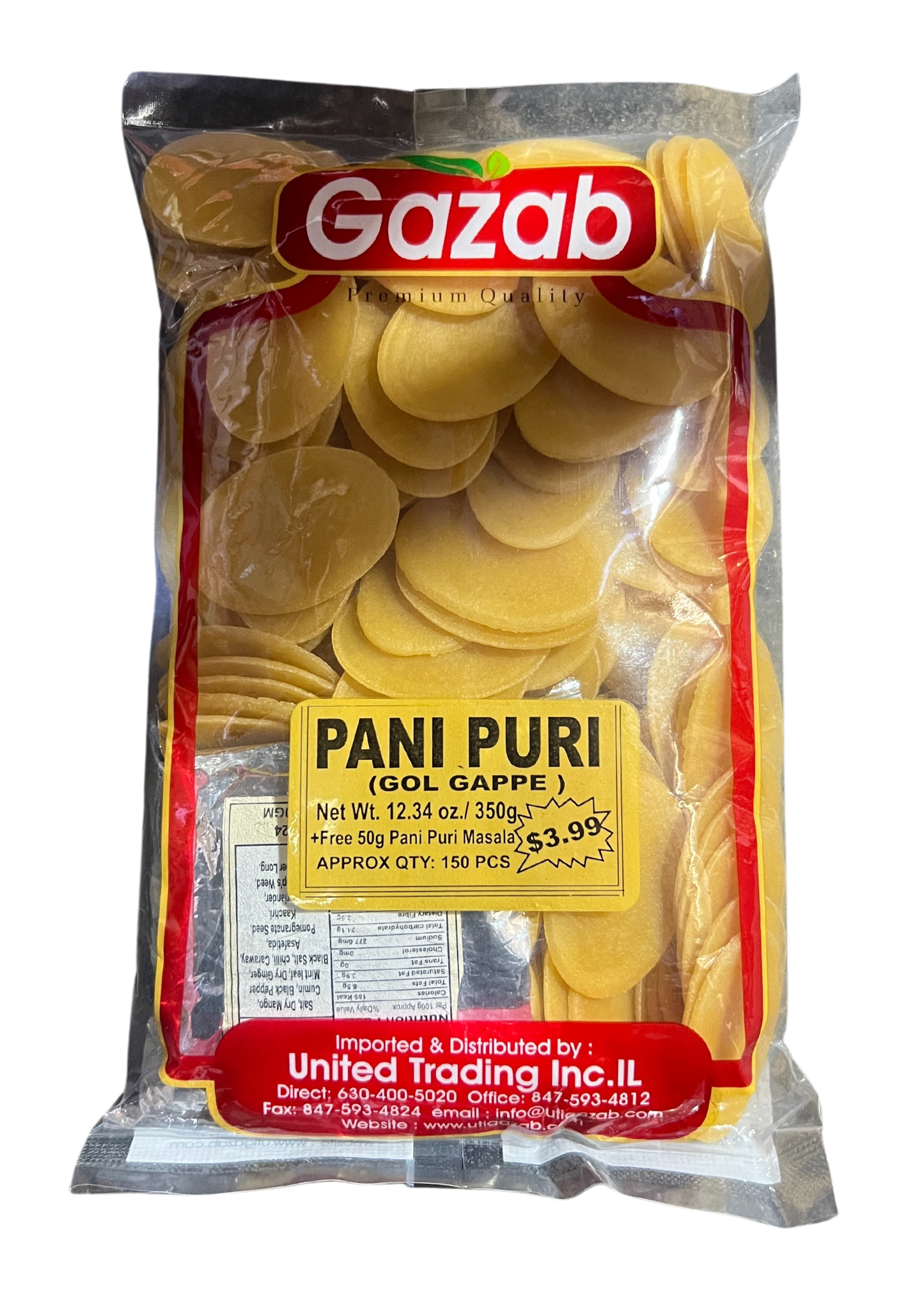 GAZAB PANI PURI (GOL GAPPE)