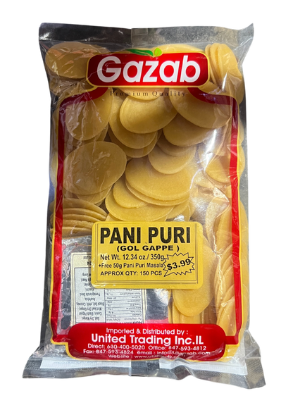 GAZAB PANI PURI (GOL GAPPE)