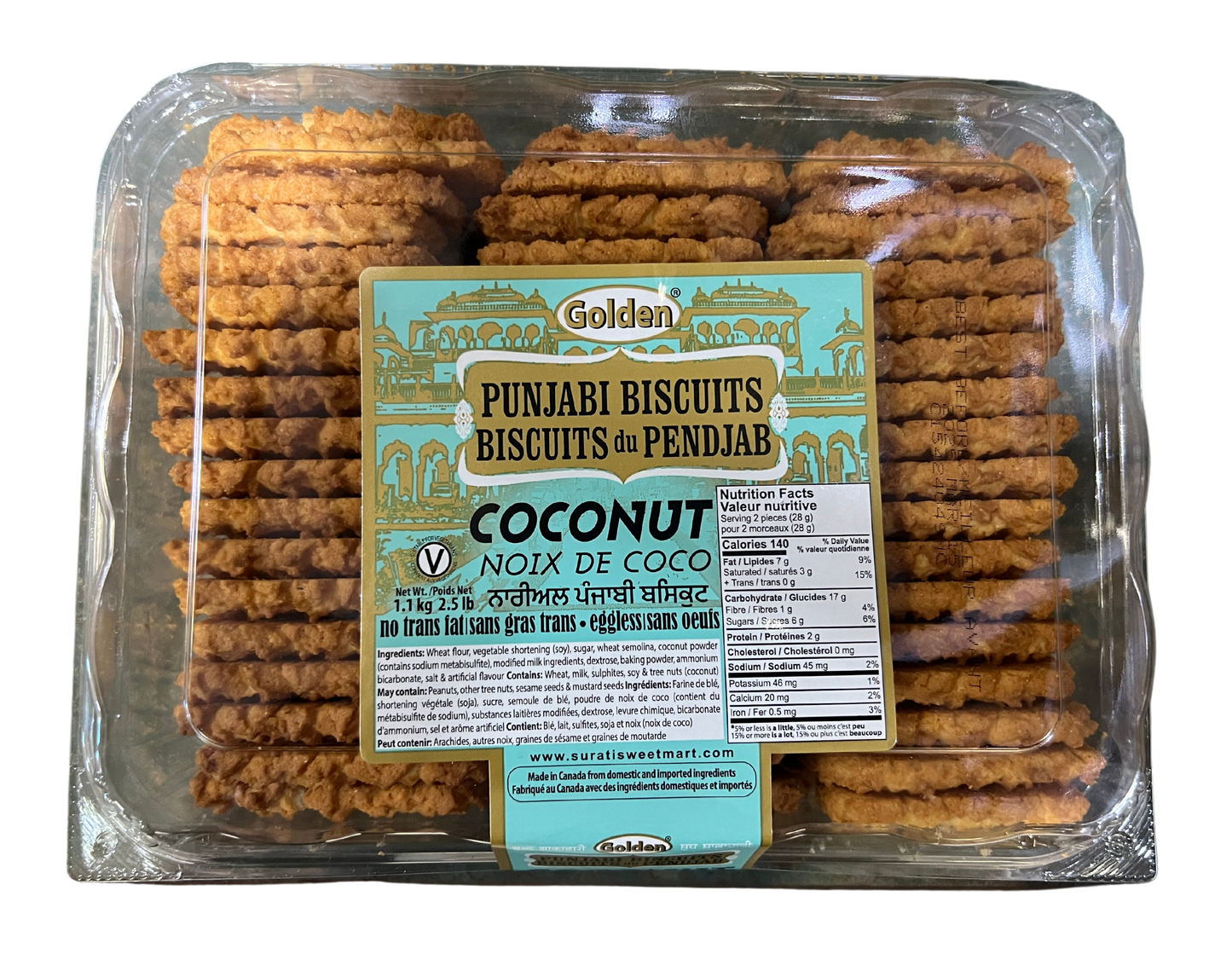 GOLDEN PUNJABI BISCUITS 1.1kg