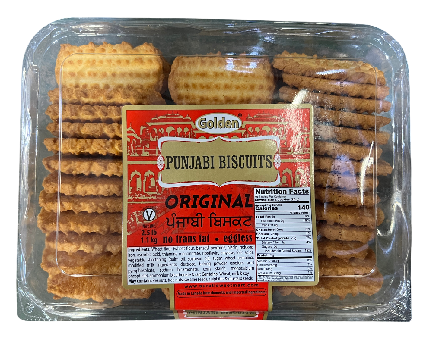 GOLDEN PUNJABI BISCUITS 1.1kg