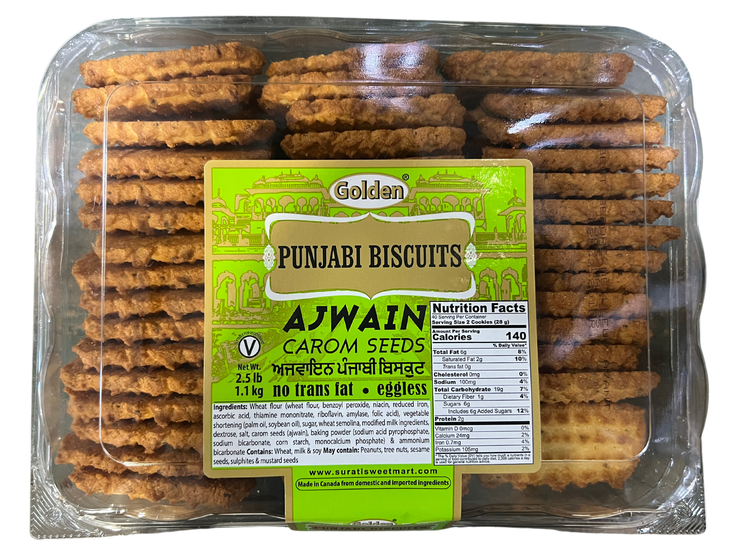 GOLDEN PUNJABI BISCUITS 1.1kg
