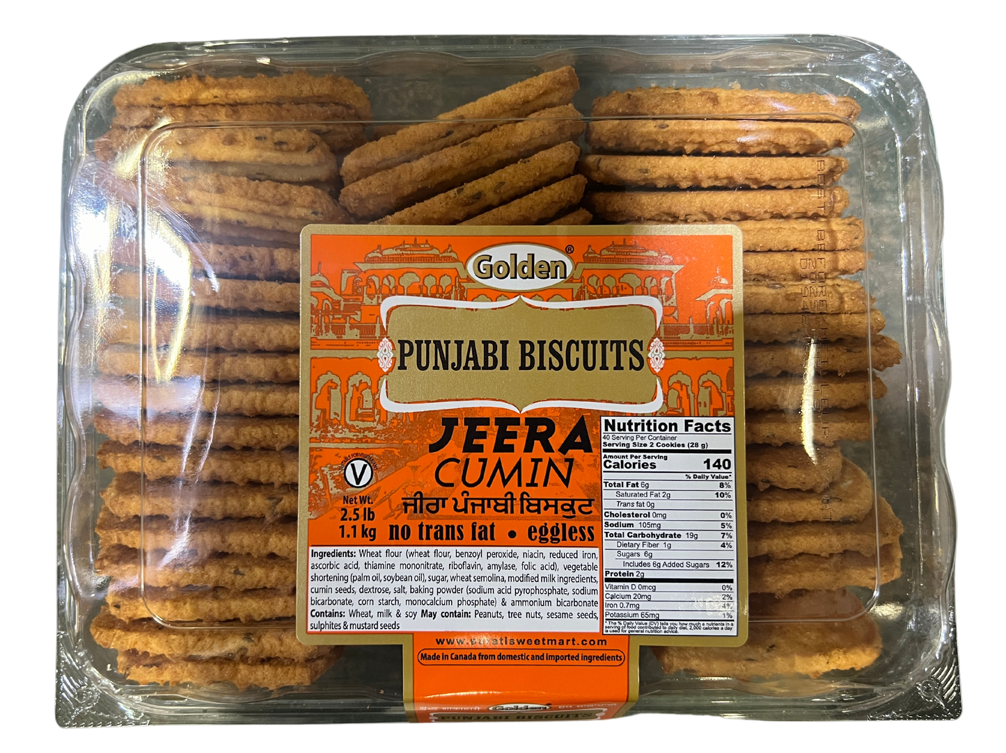 GOLDEN PUNJABI BISCUITS 1.1kg