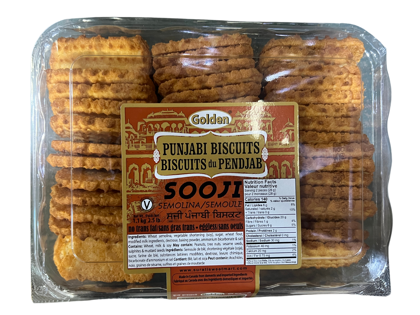 GOLDEN PUNJABI BISCUITS 1.1kg