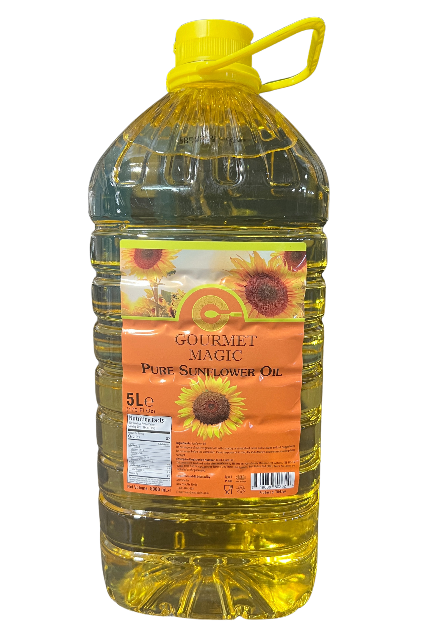 GOURMET MAGIC PURE SUNFLOWER OIL 5L