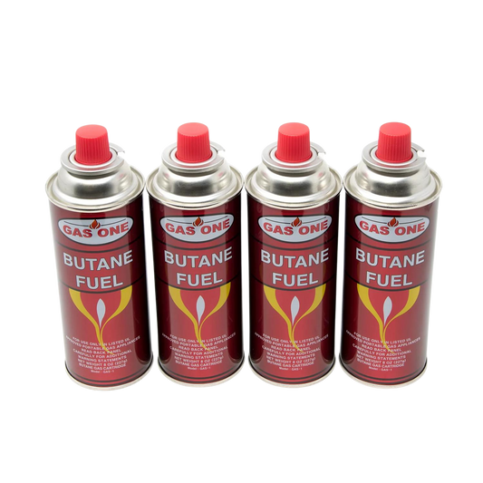 GAS ONE BUTANE FUEL 8oz (4 PIECES)