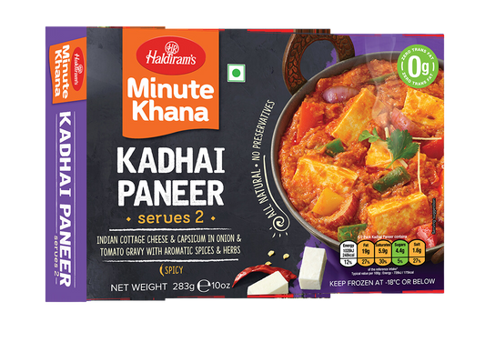 HALDIRAM'S (HR) KADHAI PANEER 283g