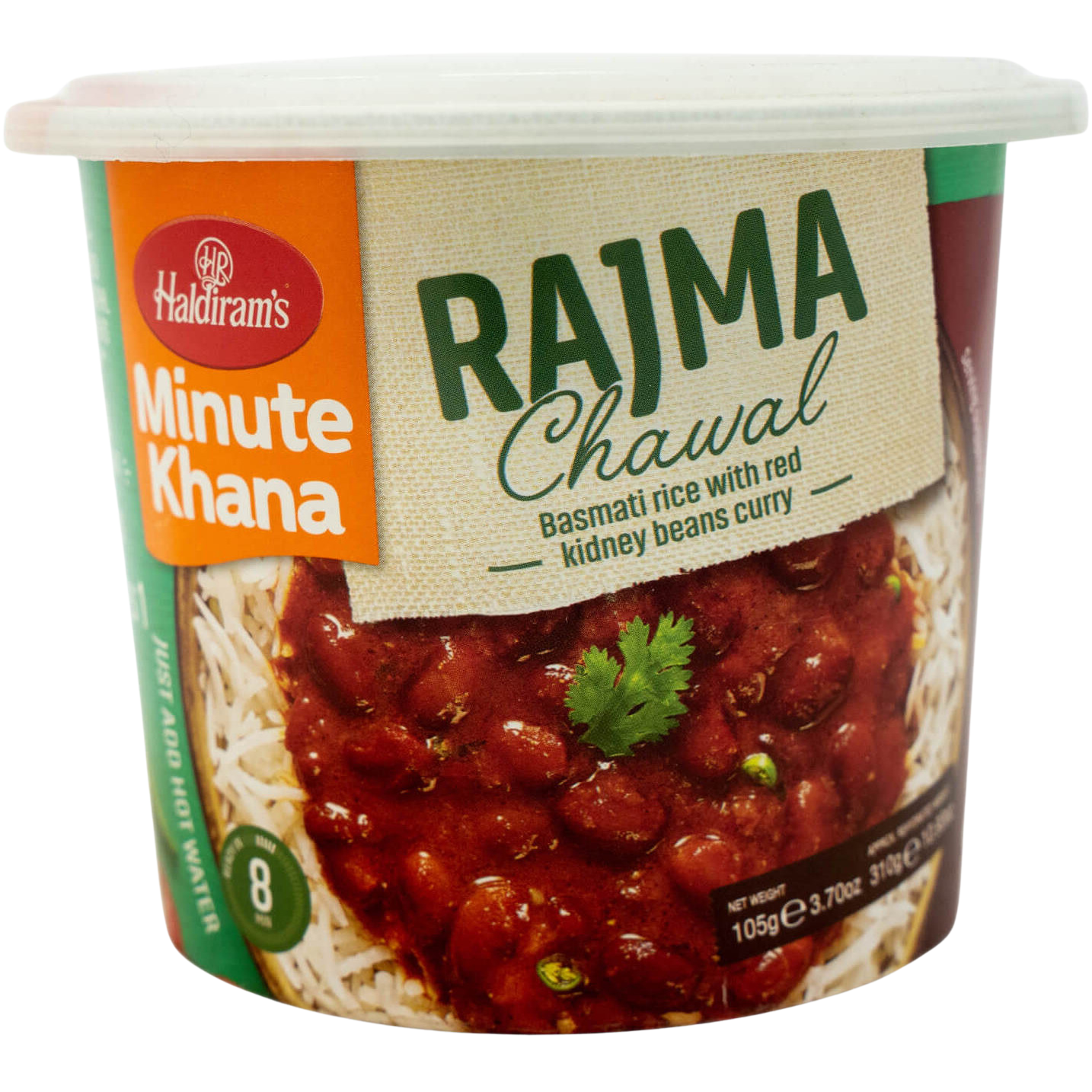 HALDIRAM'S (HR) RAJMA CHAWAL 105g / 3.70oz